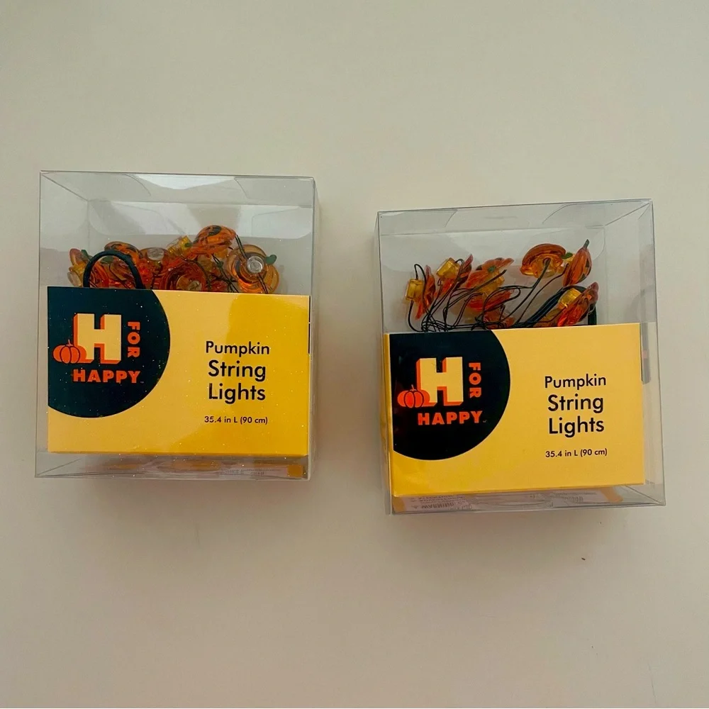 Halloween Pumpkin String Lights